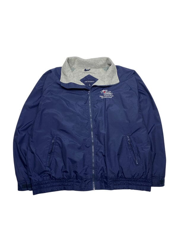 Navy Bomber Jacket Men's XXL Northern Pole Vintage Wholesale 