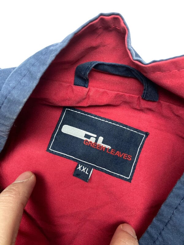 Navy Bomber Jacket Men's XXL Northern Pole Vintage Wholesale 