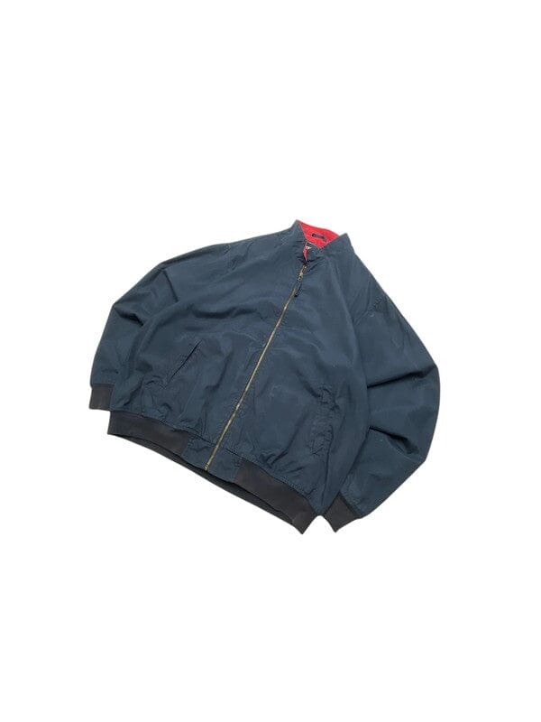 Navy Bomber Jacket Men's XXL Northern Pole Vintage Wholesale 