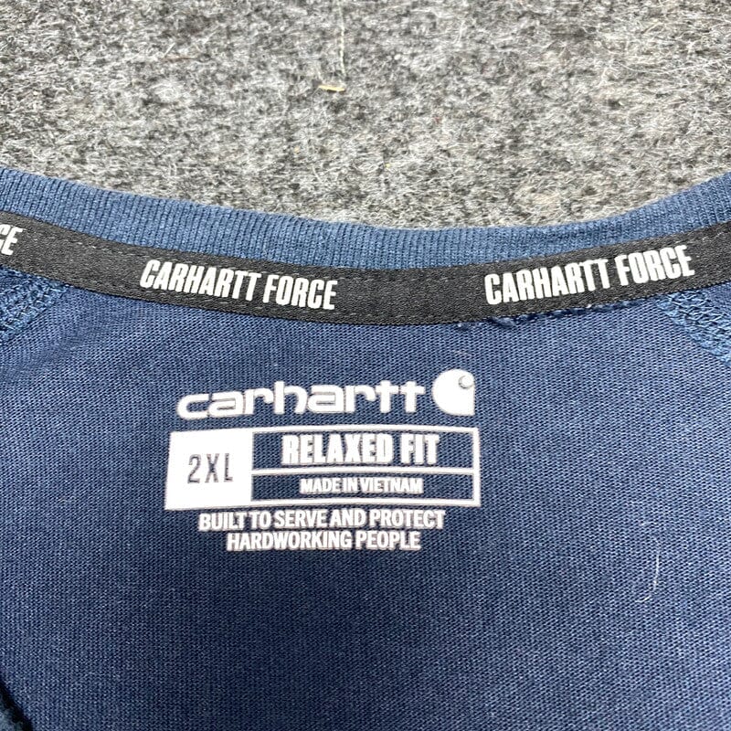 Navy Carhartt T-shirt Men's XXL Northern Pole Vintage Wholesale 