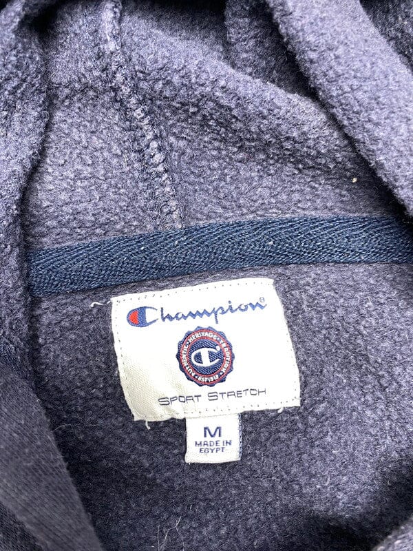 Navy Champion Badge Hoodie Men's Medium Northern Pole Vintage Wholesale 