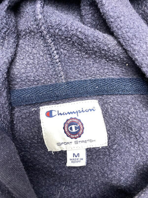 Navy Champion Badge Hoodie Men's Medium Northern Pole Vintage Wholesale 
