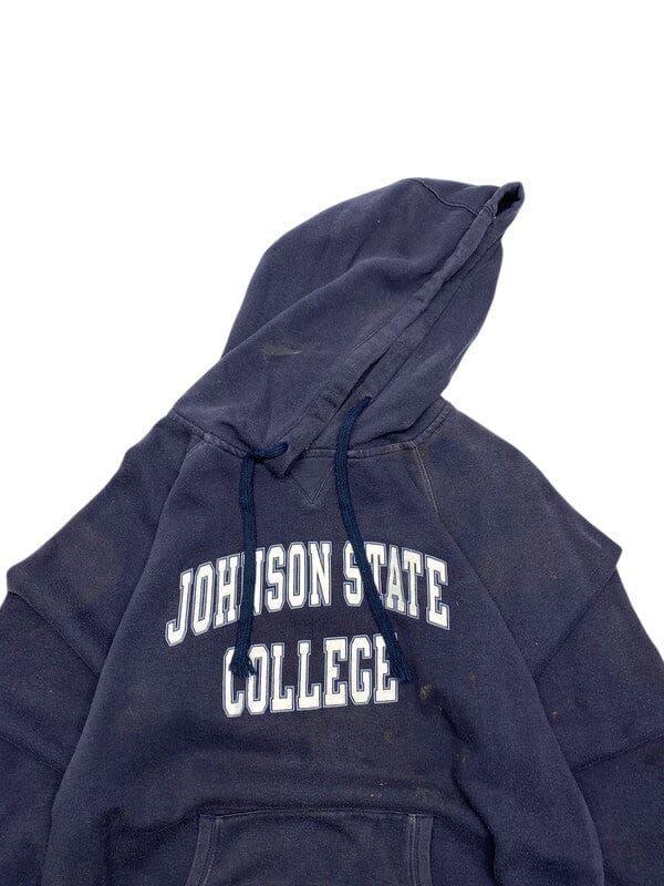 Navy Champion Badge Hoodie Men's Medium Northern Pole Vintage Wholesale 