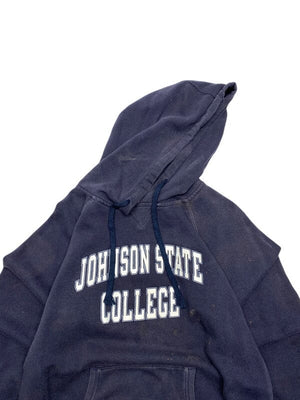 Navy Champion Badge Hoodie Men's Medium Northern Pole Vintage Wholesale 