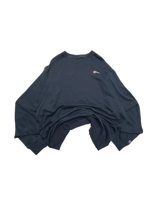 Navy Champion Chest Logo Sweater Men's XXL Northern Pole Vintage Wholesale 