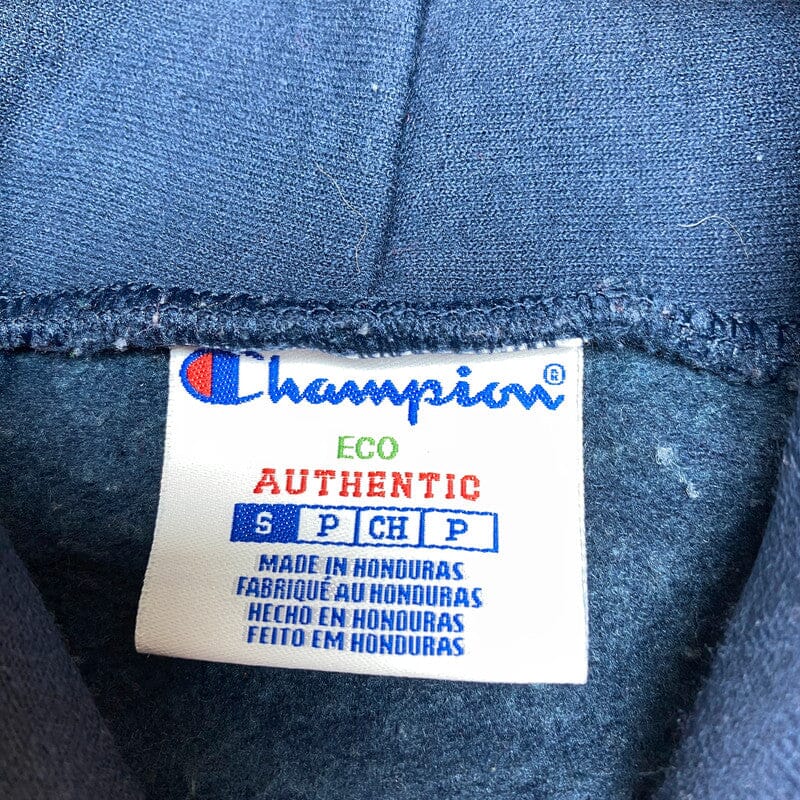 Navy Champion St. Bernies Hoodie Men's Small Northern Pole Vintage Wholesale 