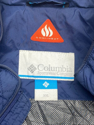Navy Columbia Quilted Jacket Women's XXL Northern Pole Vintage Wholesale 