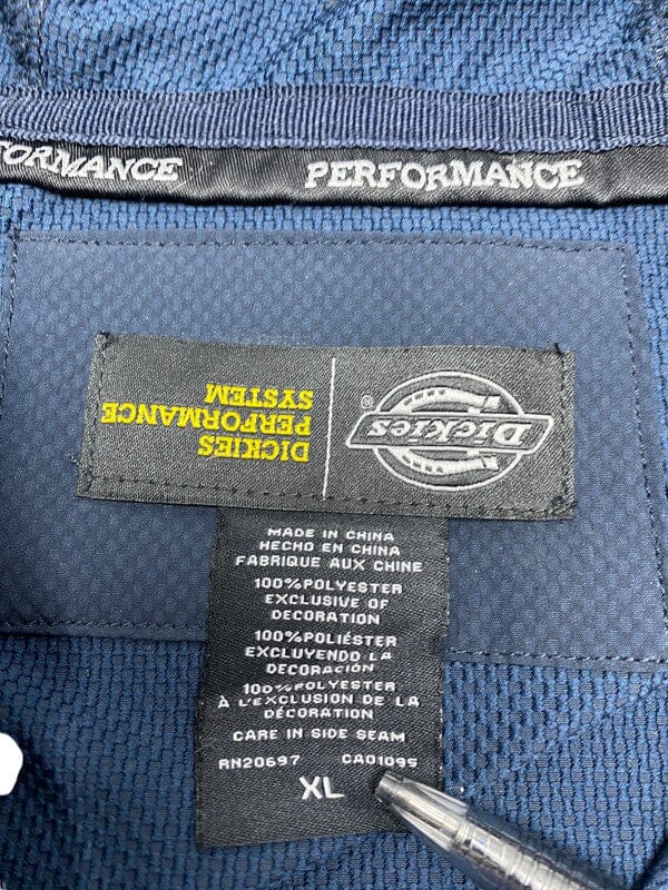 Navy Dickies Windbreaker Men's XL Northern Pole Vintage Wholesale 