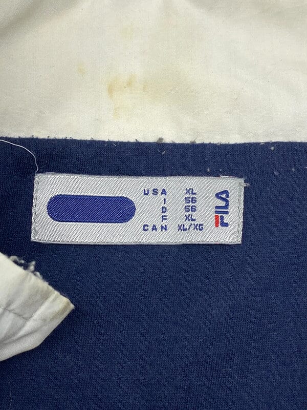 Navy FILA Windbreaker Men's XL Northern Pole Vintage Wholesale 