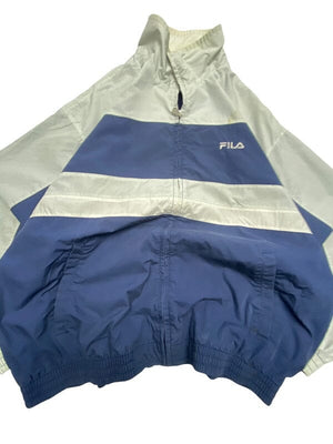 Navy FILA Windbreaker Men's XL Northern Pole Vintage Wholesale 