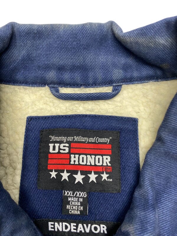 Navy Harrington Jacket Men's XXL Northern Pole Vintage Wholesale 