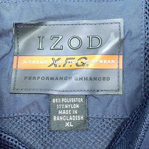 Navy IZOD Jersey Men's XL Northern Pole Vintage Wholesale 