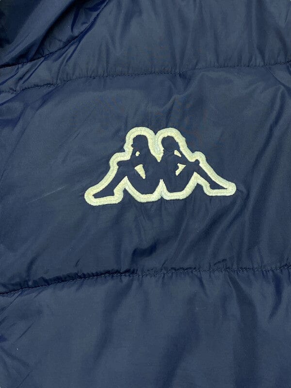 Navy Kappa Puffer Gilet Men's Large Northern Pole Vintage Wholesale 