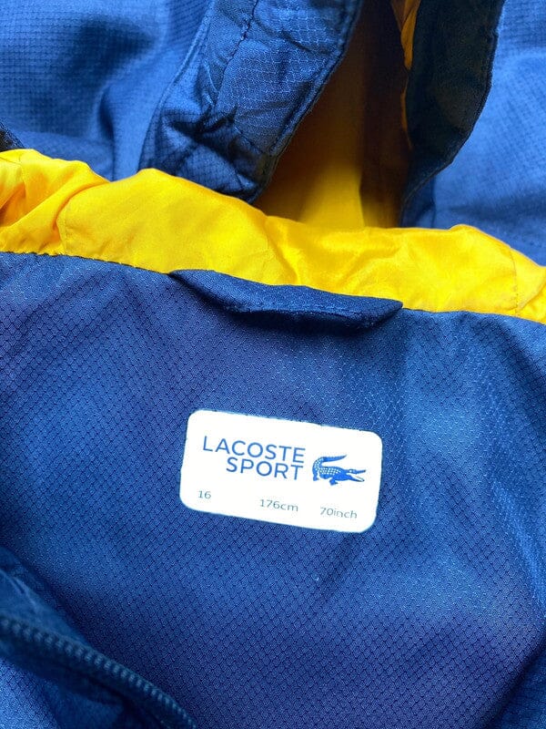 Navy Lacoste Jacket Women's Medium Northern Pole Vintage Wholesale 