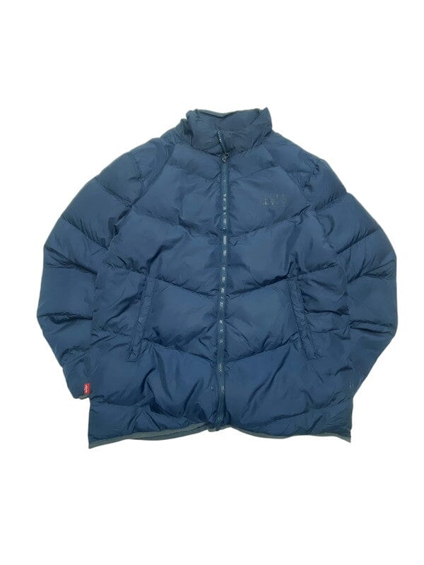 Navy Levi's Down Jacket Men's Large Northern Pole Vintage Wholesale 