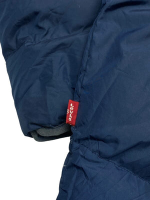 Navy Levi's Down Jacket Men's Large Northern Pole Vintage Wholesale 