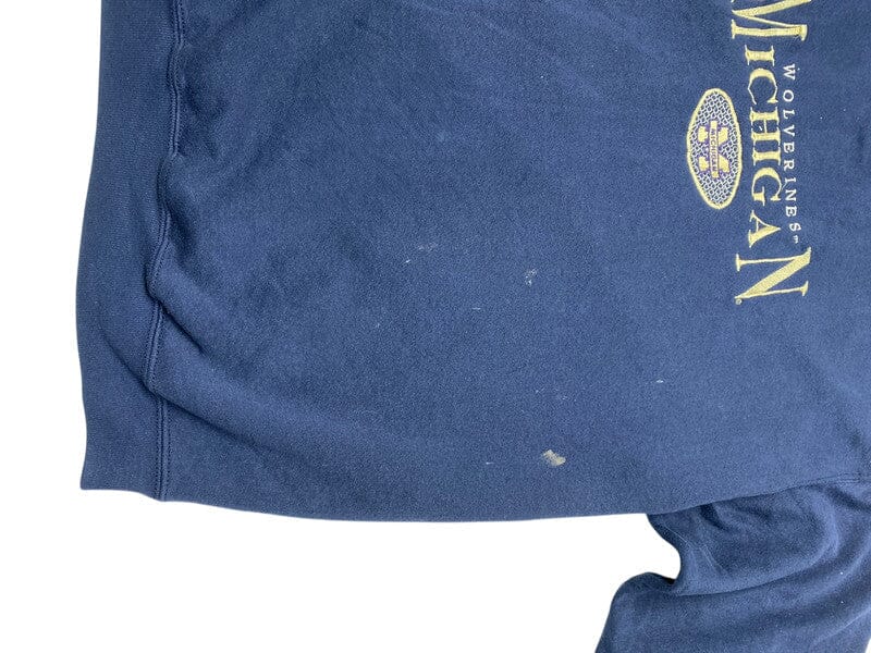 Navy Michigan Sweatshirt Women's XXL Northern Pole Vintage Wholesale 