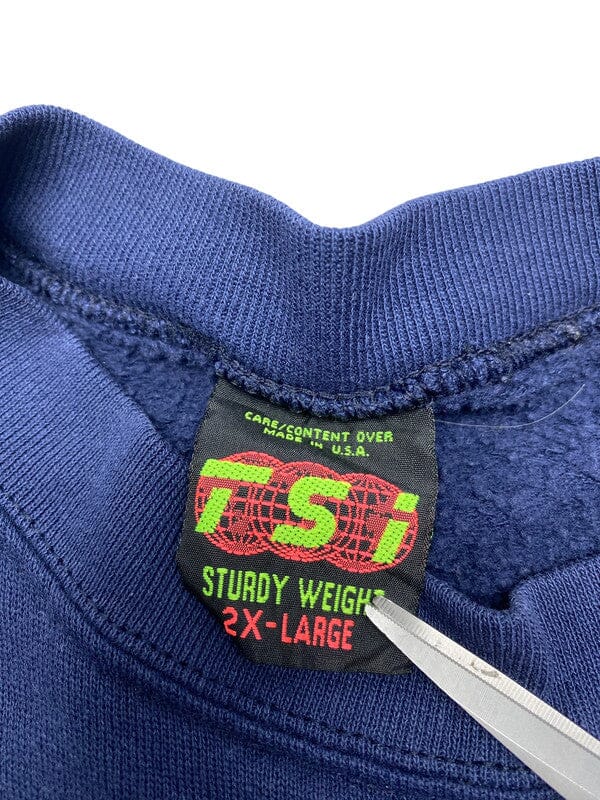 Navy Michigan Sweatshirt Women's XXL Northern Pole Vintage Wholesale 