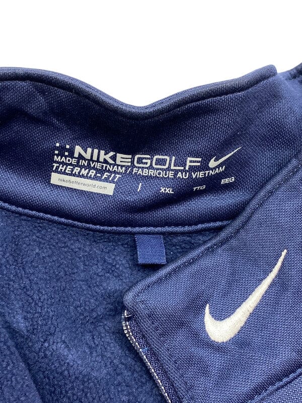 Navy Nike Golf Half-zip Pullover Men's XXL Northern Pole Vintage Wholesale 