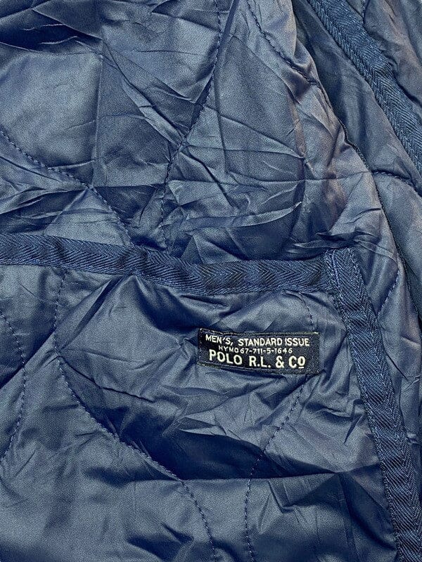 Navy Ralph Lauren Quilted Jacket Men's XS Northern Pole Vintage Wholesale 