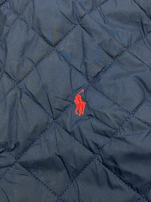 Navy Ralph Lauren Quilted Jacket Women's XL Northern Pole Vintage Wholesale 