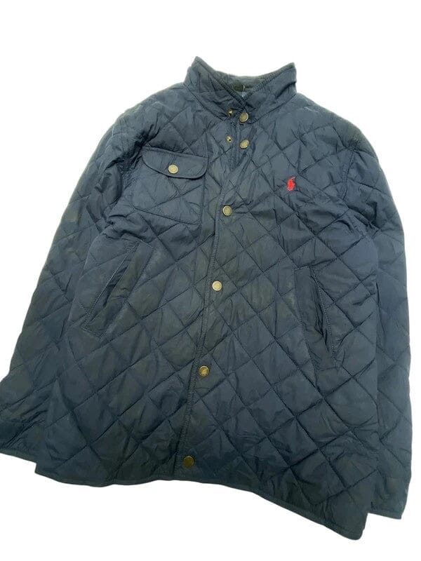 Navy Ralph Lauren Quilted Jacket Women's XL Northern Pole Vintage Wholesale 