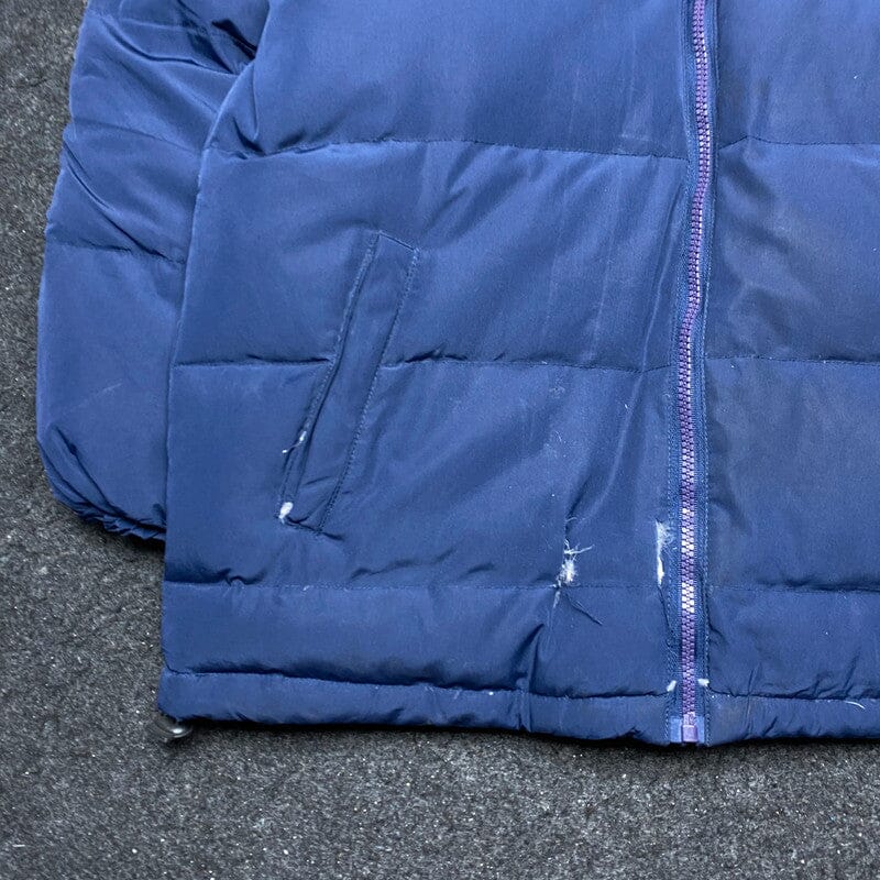 Navy Reebok x NFL Titans Puffer Jacket Men's Medium Northern Pole Vintage Wholesale 