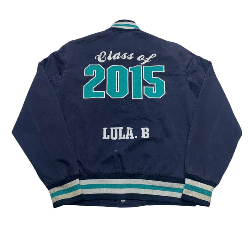 Navy Reform Varsity Jacket Men's XS Northern Pole Vintage Wholesale 