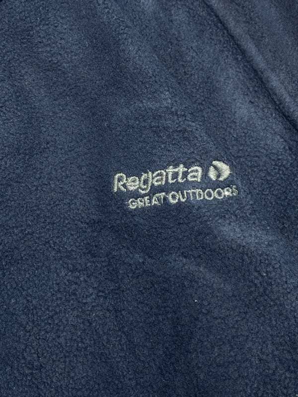 Navy Regatta Fleece Jacket Men's Medium Northern Pole Vintage Wholesale 