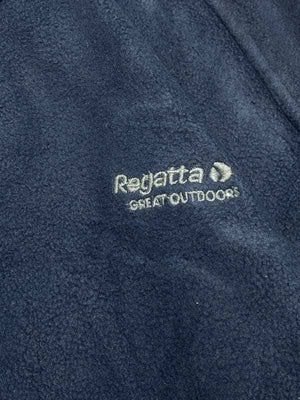 Navy Regatta Fleece Jacket Men's Medium Northern Pole Vintage Wholesale 