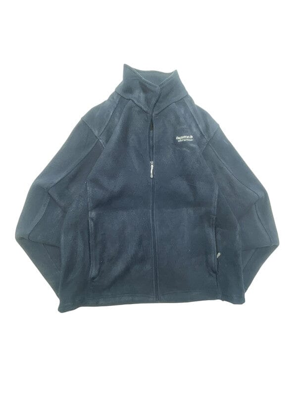 Navy Regatta Fleece Jacket Men's Medium Northern Pole Vintage Wholesale 