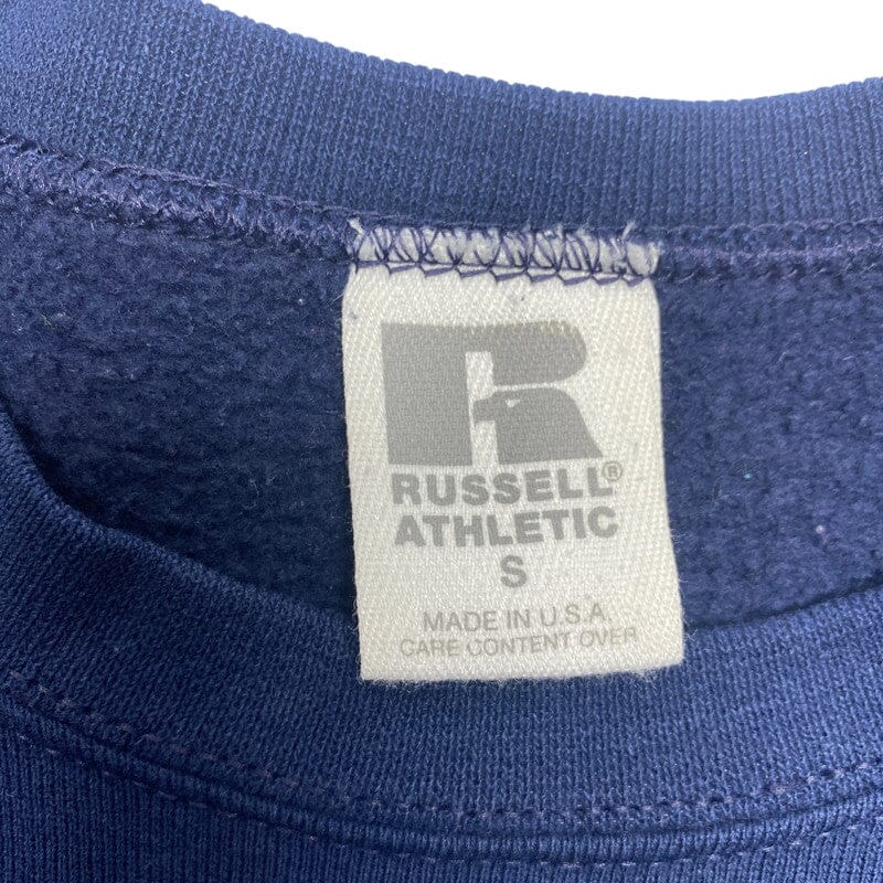 Navy Russell Athletic Sweatshirt Men's Small Northern Pole Vintage Wholesale 