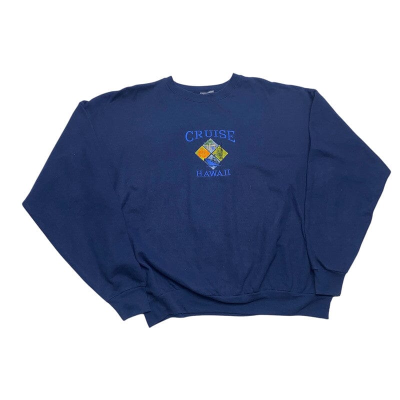 Navy Sweatshirt Men's XXL Northern Pole Vintage Wholesale 