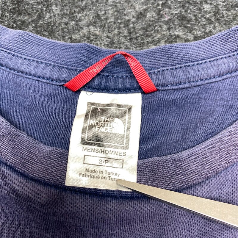 Navy The North Face T-shirt Small Northern Pole Vintage Wholesale 