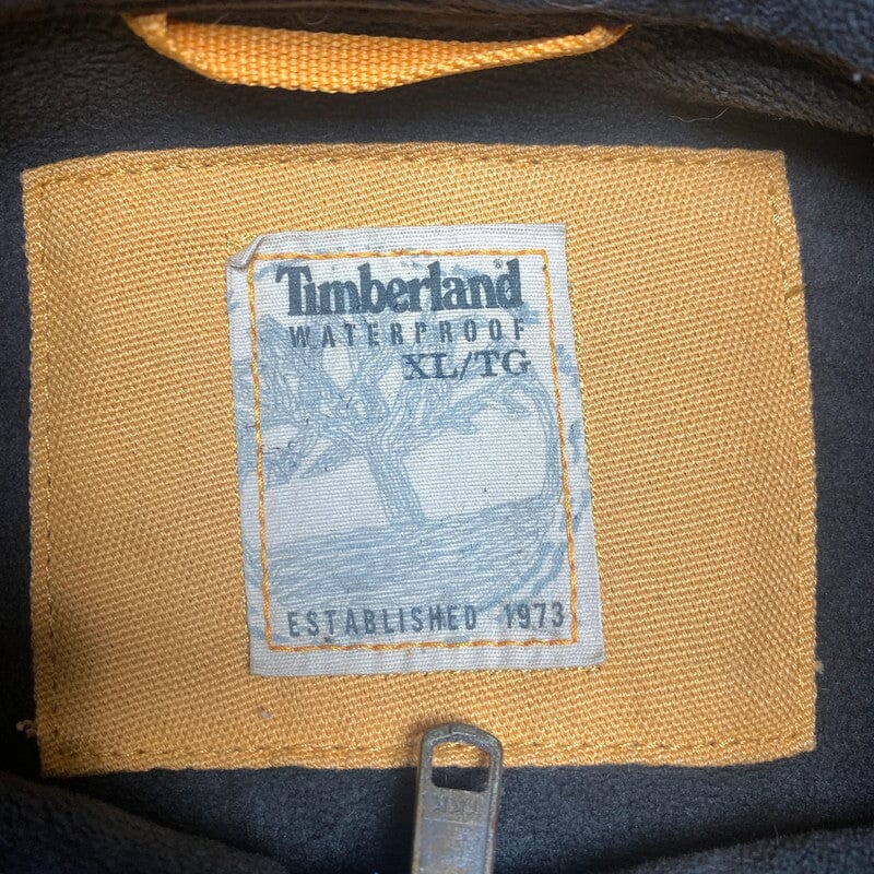 Navy Timberland Fleece Jacket Men's XL Northern Pole Vintage Wholesale 