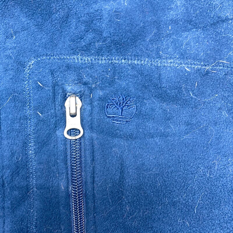 Navy Timberland Fleece Jacket Men's XL Northern Pole Vintage Wholesale 