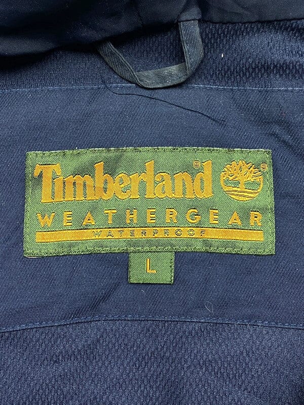 Navy Timberland Raincoat Men's Large Northern Pole Vintage Wholesale 
