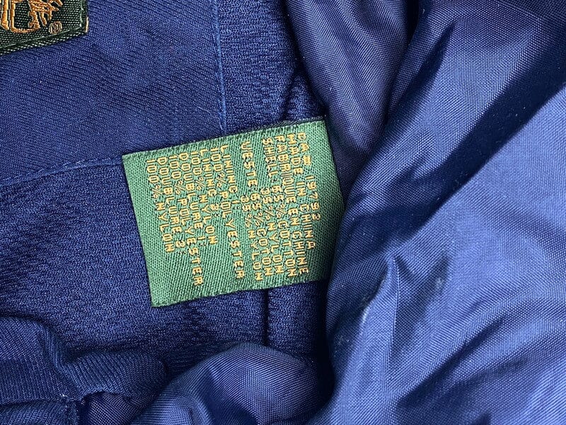 Navy Timberland Raincoat Men's Large Northern Pole Vintage Wholesale 