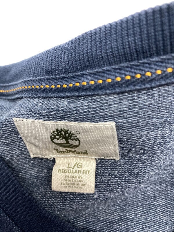 Navy Timberland Sweatshirt Men's Large Northern Pole Vintage Wholesale 