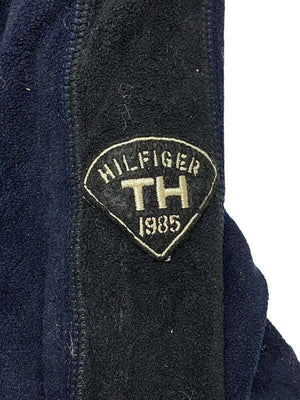 Navy Tommy Hilfiger 1/4 Zip-up Fleece Men's Large Northern Pole Vintage Wholesale 