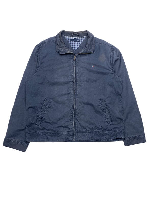 Navy Tommy Hilfiger Harrington Jacket Men's XL Northern Pole Vintage Wholesale 