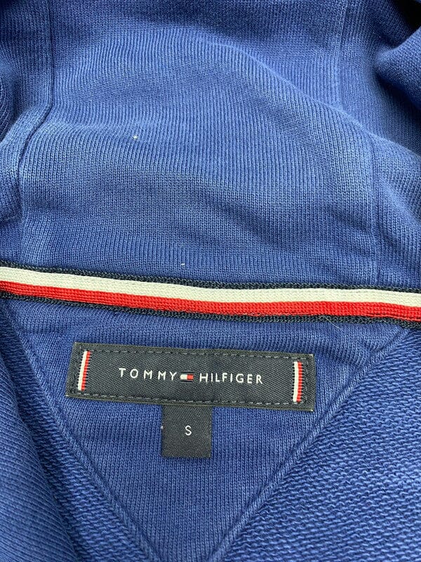 Navy Tommy Hilfiger Hoodie Men's Small Northern Pole Vintage Wholesale 