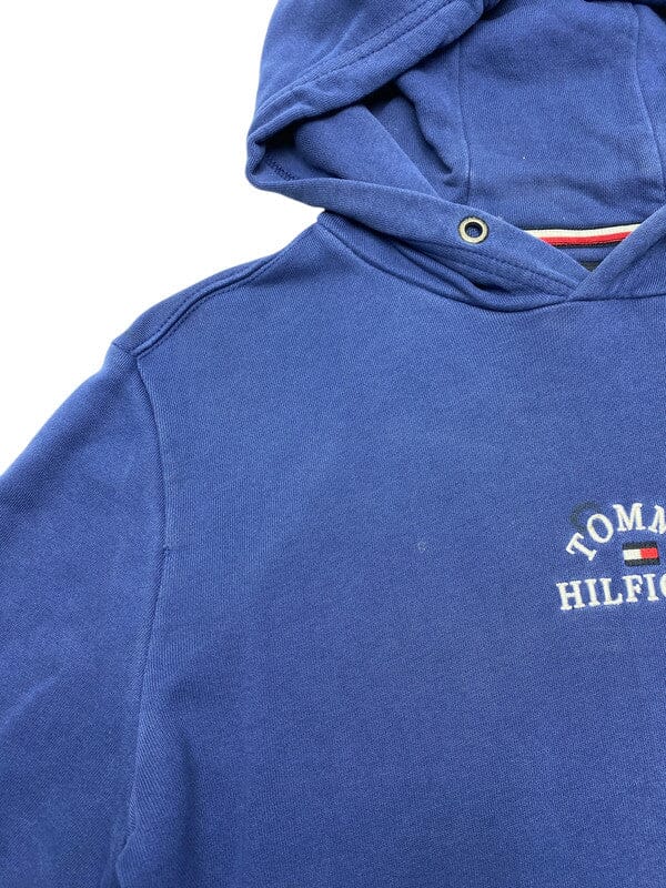 Navy Tommy Hilfiger Hoodie Men's Small Northern Pole Vintage Wholesale 