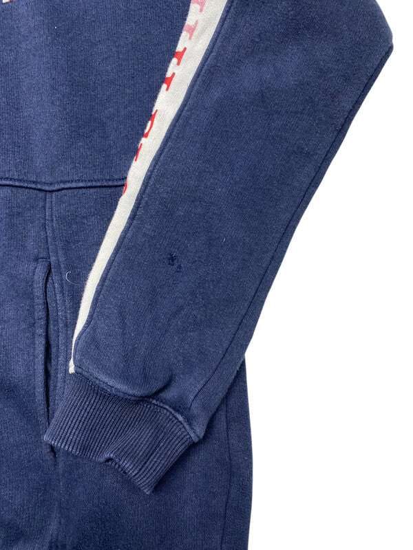 Navy Tommy Hilfiger Hoodie Youth's Large Northern Pole Vintage Wholesale 