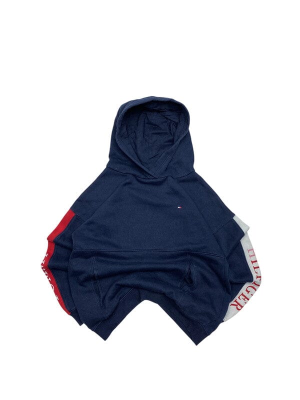 Navy Tommy Hilfiger Hoodie Youth's Large Northern Pole Vintage Wholesale 