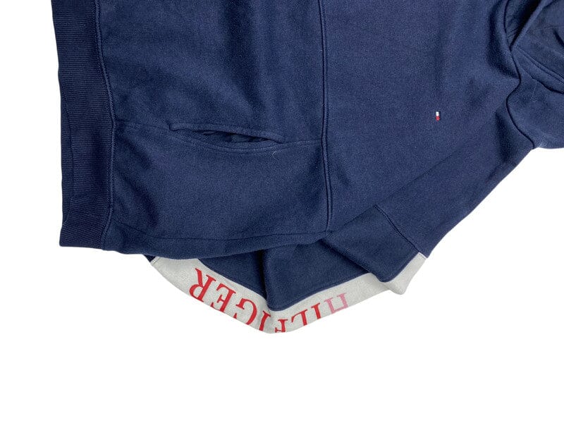 Navy Tommy Hilfiger Hoodie Youth's Large Northern Pole Vintage Wholesale 