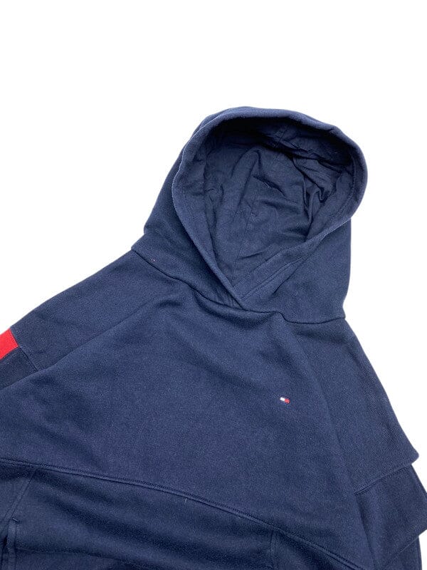 Navy Tommy Hilfiger Hoodie Youth's Large Northern Pole Vintage Wholesale 