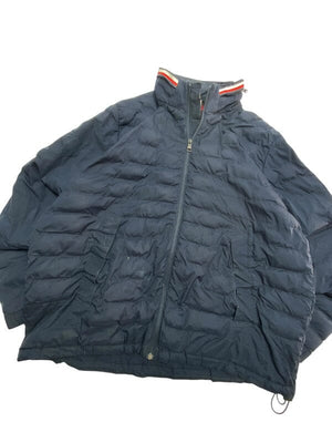 Navy Tommy Hilfiger Puffer Jacket Men's XXL Northern Pole Vintage Wholesale 