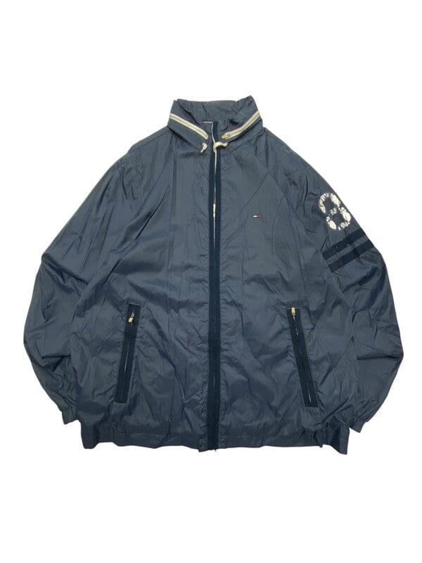 Navy Tommy Hilfiger Windbreaker Men's Large Northern Pole Vintage Wholesale 