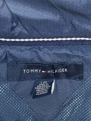 Navy Tommy Hilfiger Windbreaker Men's Large Northern Pole Vintage Wholesale 